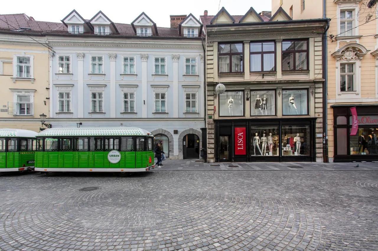 Deluxe Apartment Address Downtown Ljubljana Exterior photo